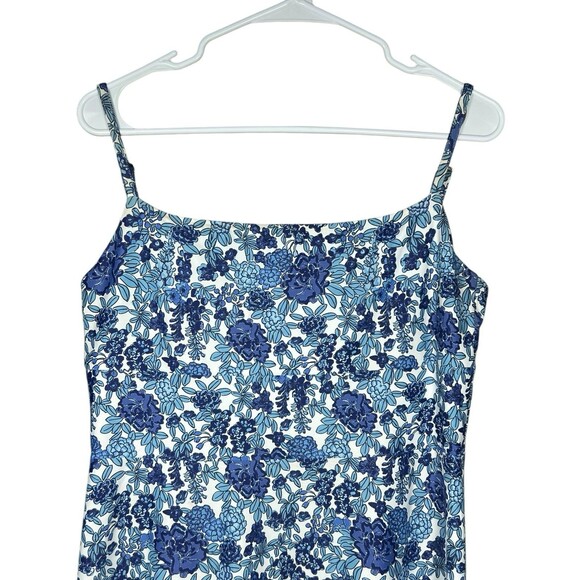 Smith & Quinn Brigette Porcelain Petals Maxi Dress Sz Large Romantic Wedding - Picture 6 of 13